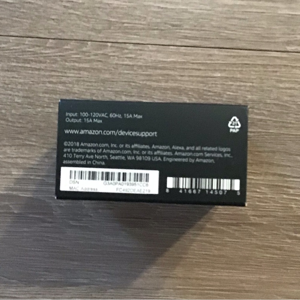 NEW Amazon Smart Plug - Picture 5 of 5